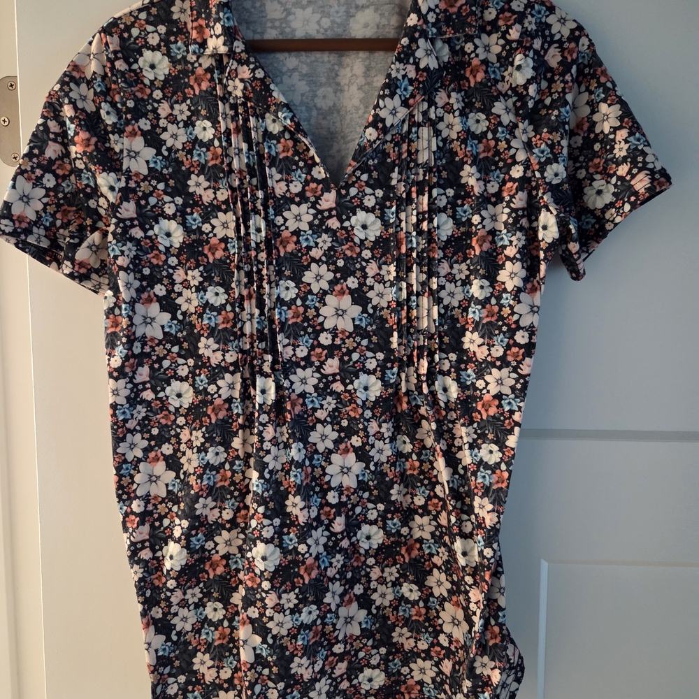 Floral Print Women's Top